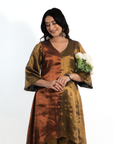 Golden Glitch Kurta Set