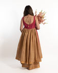 Neutral Nakhrewali Anarkali Suit