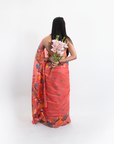Charming Chulbuli Coral Saree