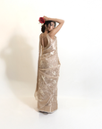 Resham Ki Khushboo Golden Saree