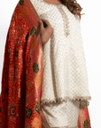 Chanderi Charm Gharara Suit