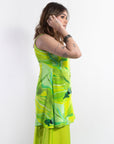 Rustling Neon Green Suit