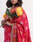 Gulaabo Gang Bandhej Saree