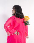 Pink Pari Organza Suit