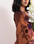 Purple Pyaar Copper Suit