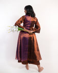Purple Pyaar Copper Suit