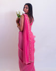 Jhatak Jaise Pink Saree