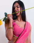 Jhatak Jaise Pink Saree