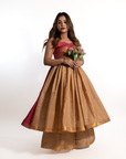 Neutral Nakhrewali Anarkali Suit