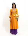 Haldi Haze Anarkali Suit