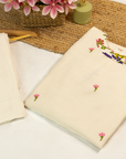 Ivory Garden Cotton Suit