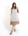 Ivory Garden Cotton Suit