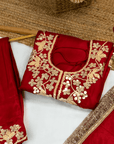 Maroon Mirage Suit