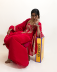 Magenta Masti Sharara Suit