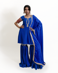 Neela Nakhra Gharara Suit