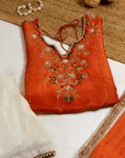 Orange Royale Gharara Suit