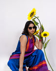 Indigo Rush Sharara Suit