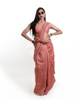 Phoolon Ki Piyali Pink Saree