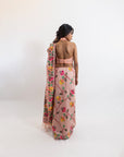 Pehli Paheli Peach Saree