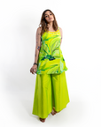 Rustling Neon Green Suit