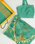 Shell Shocked Green Kaftan Suit