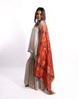 Chanderi Charm Gharara Suit
