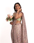 Not Your Nani's Lilac Saree