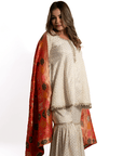 Chanderi Charm Gharara Suit