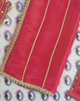 Tissue Thumka Pink Suit
