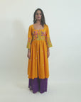 Haldi Haze Anarkali Suit