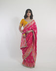 Gulaabo Gang Bandhej Saree