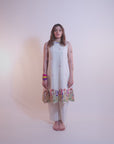 Ivory Garden Cotton Suit
