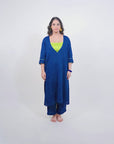 Blue Drizzle Suit Set