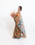 Yin Yang Kalamkari Saree