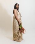 Zari Zara Gold Saree