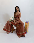 Rust Riwaayat Sharara Suit